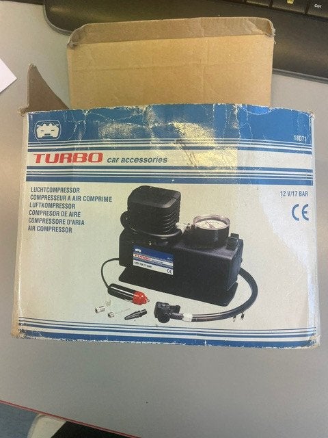 luchtcompressor, Ophalen, Zo goed als nieuw, Minder dan 200 liter/min, 10 bar of meer
