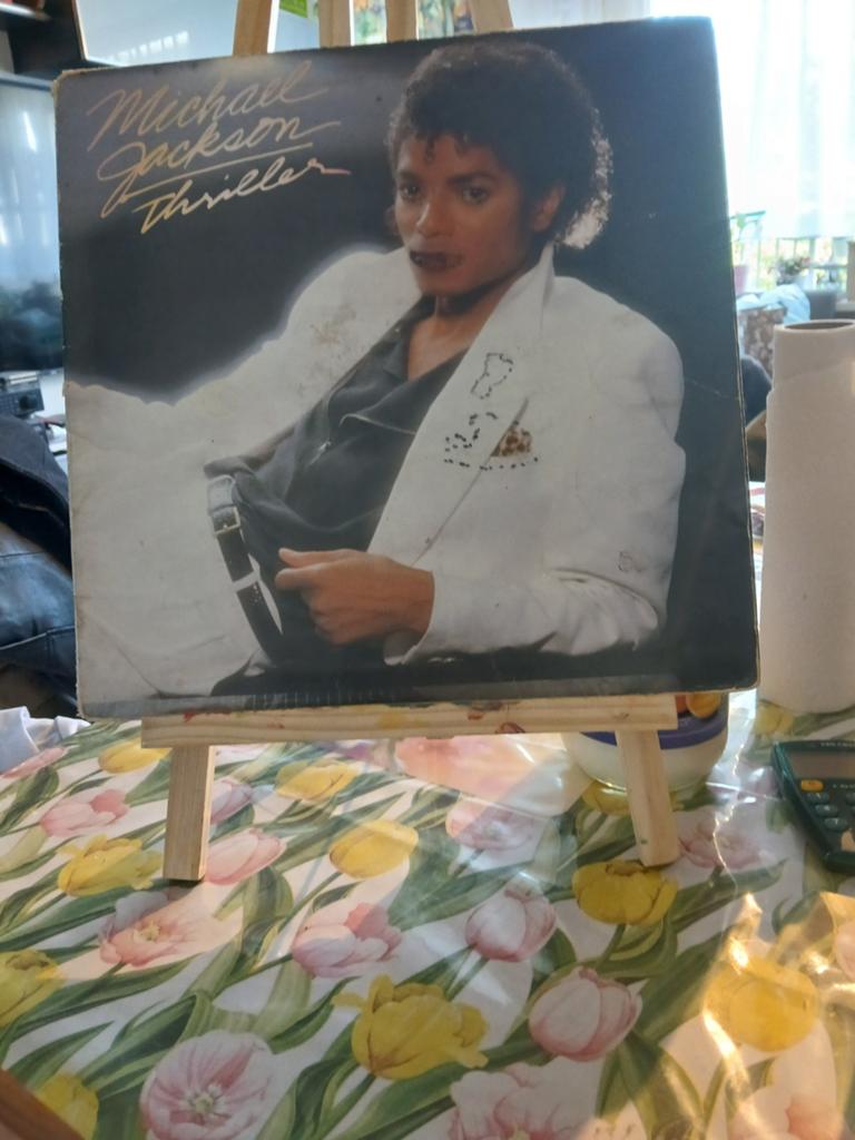 Michael Jackson - Thriller LP (Vinyl), Cd's en Dvd's, Vinyl | Pop, Ophalen of Verzenden, 1980 - 1989, Gebruikt, 12 inch