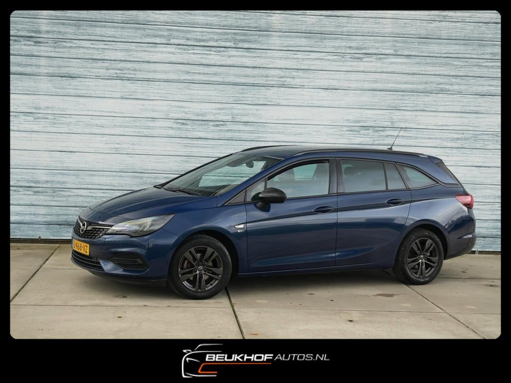 Opel Astra Sports Tourer 1.4 Edition 2020 Nav Trekhaak Cruis, Stof, Gebruikt, 146 pk, Blauw
