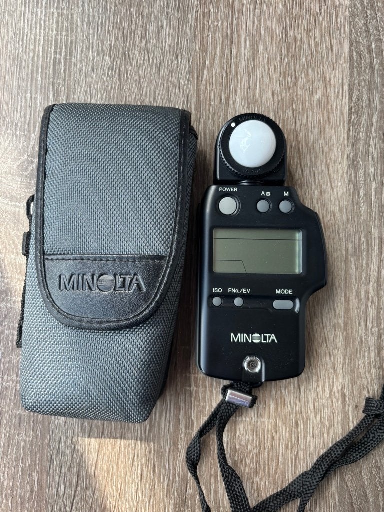 Minolta Auto Meter IVF inclusief orginele Minolta hoes, Minolta, Minolta, Ophalen, Belichtingsmeter