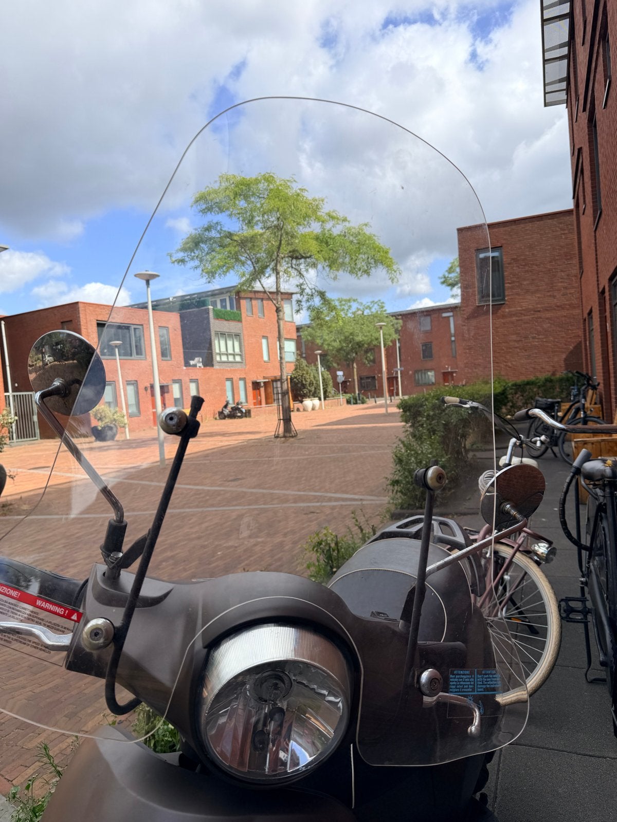 Windscherm voor scooter - Zo goed als nieuw, Ophalen of Verzenden, Zo goed als nieuw, Overige typen