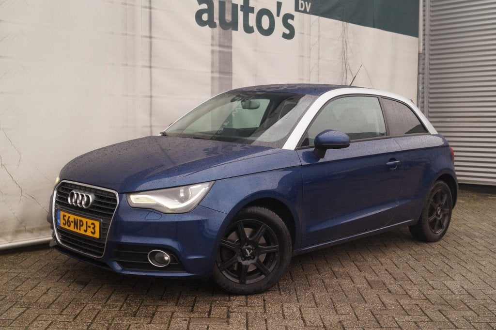 Audi A1 1.4 TFSI 122pk Ambition ProLine Business -NAVI-XENON, Voorwielaandrijving, Euro 5, Leder en Stof, Origineel Nederlands