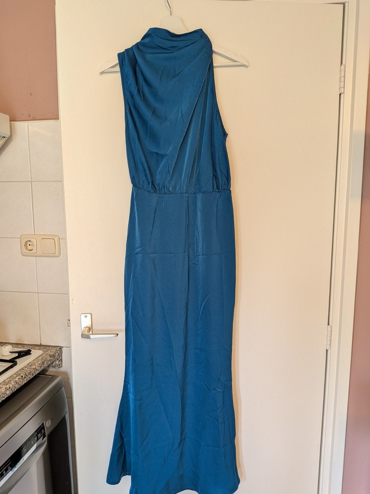 Nieuwe CIDER jurk maat S met kaartje en evt. stropdas, Blauw, Nieuw, Ophalen of Verzenden, Maat 36 (S)