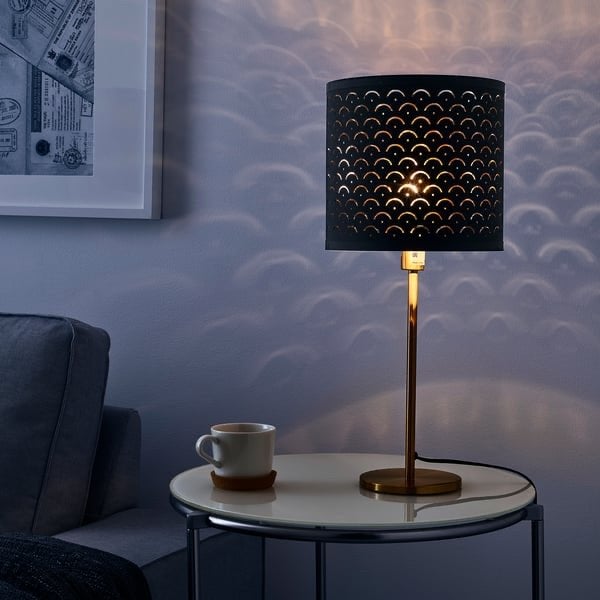 IKEA Nymö lampenkap - Nieuw in doos, Overige typen, Zwart, Rond, Nieuw