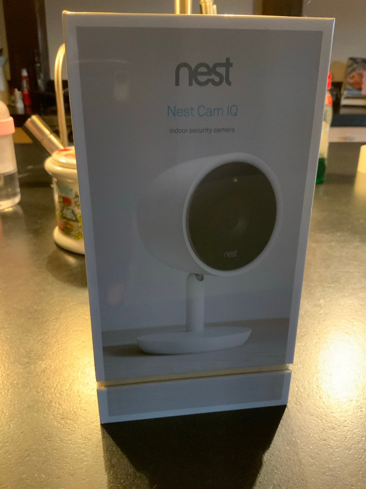 Nest Cam IQ Indoor Beveiligingscamera - Nieuw in doos, Ophalen of Verzenden, Nieuw, Binnencamera