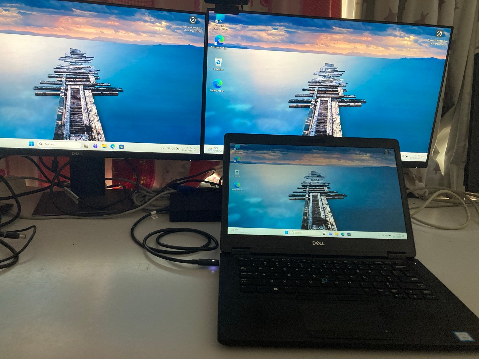 Dell Latitude 5491 i5, 8GB RAM 256GB SSD Win 11 Pro, Gebruikt, 2 tot 3 Ghz, Qwerty, 8 GB