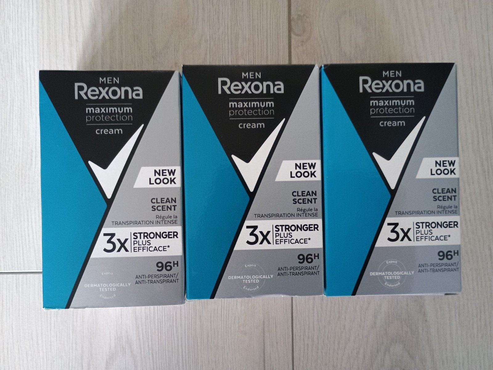 Nieuw 3x Rexona Maximum Protection Crème Deodorant, Ophalen of Verzenden, Nieuw, Deodorant of Bodyspray