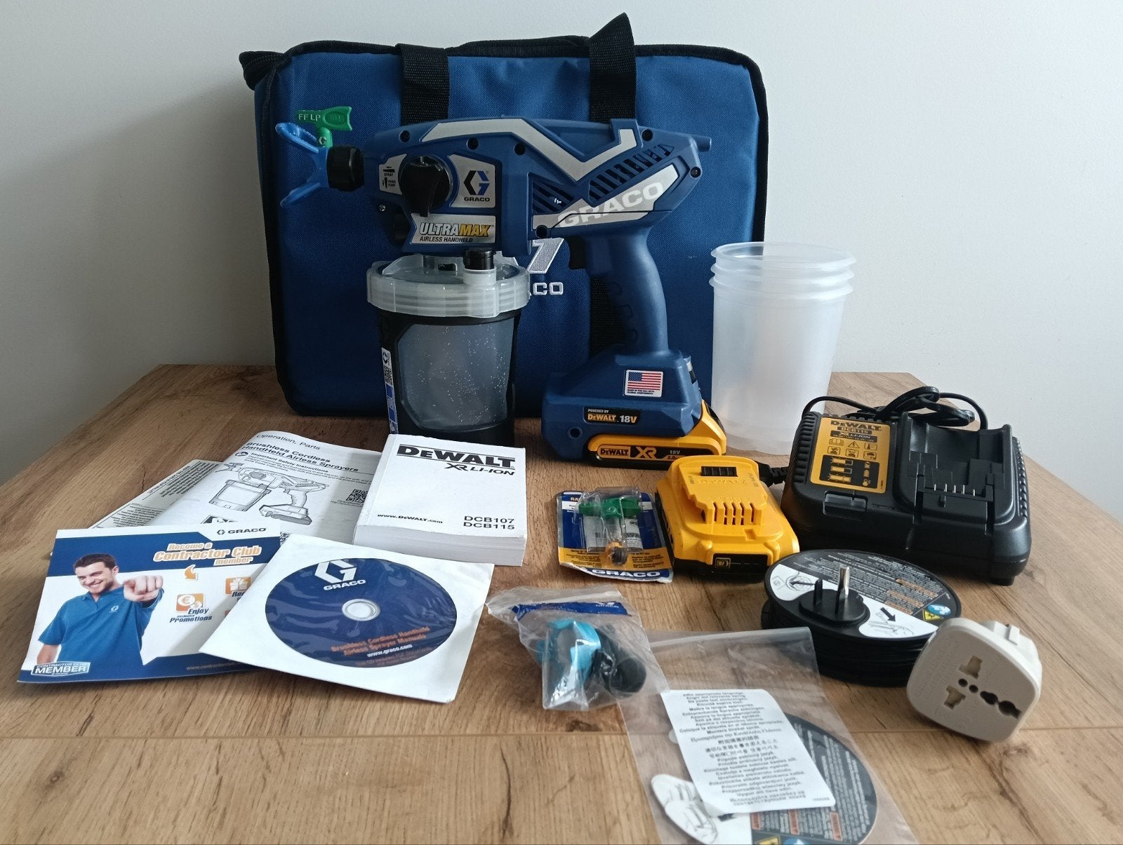 Nieuwe Graco Ultramax handheld 17P258 airless verfspuit, Ophalen, Nieuw, Verfspuit of Verfpomp