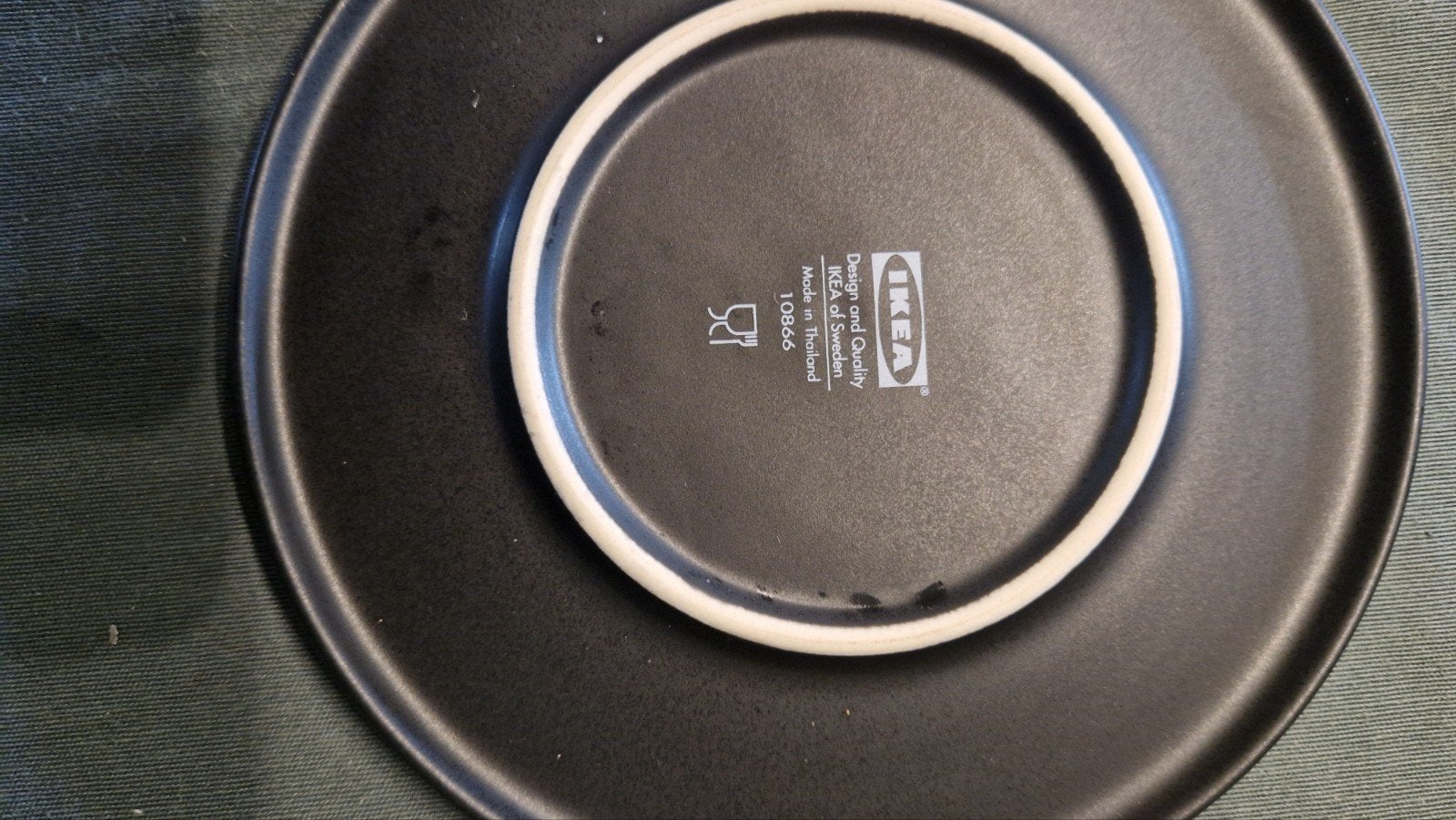 IKEA FÄRGRIK Soepkop en schotel set - 3 kommen, 4 schotels, Ophalen, Keramiek, Zo goed als nieuw, Overige stijlen
