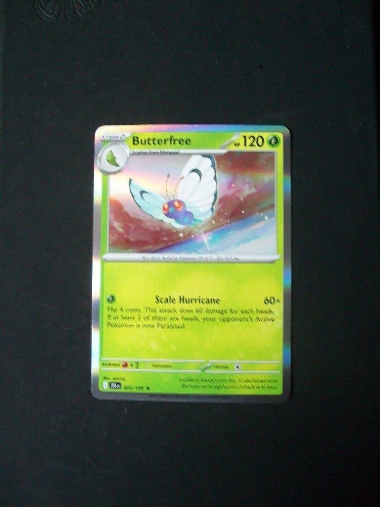 6699. Nieuwe Pokemon Kaart Holo Rare BUTTERFREE  (003/159), Verzenden, Nieuw, Losse kaart, Foil