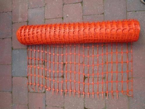 Oranje afzetgaas/skipistegaas 1 x 50 meter., Tuin en Terras, Gaas en Draad, Ophalen, Nieuw, 20 meter of meer, Gaas