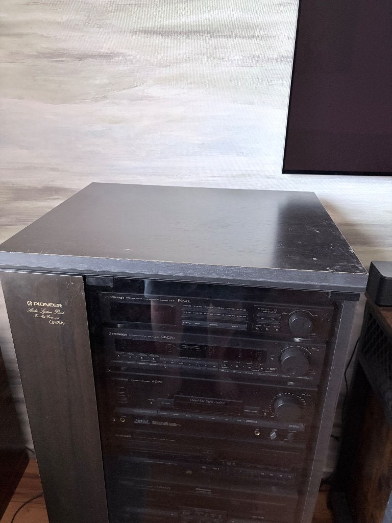 Complete pioneer audio set plus bijpassende kast, Ophalen, Tuner of Radio, Losse componenten, Zo goed als nieuw