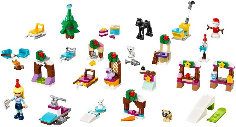 Lego Friends 41326 Advent Calendar 2017 Friends, Ophalen of Verzenden, Zo goed als nieuw, Complete set, Lego
