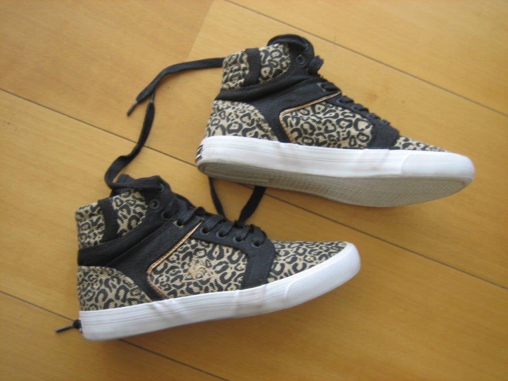 Sportieve sneaker met panterprint LE COQ SPORTIF 37 snazzeys, Kleding | Dames, Schoenen, Verzenden, Beige, Le Coq Sportif, Sneakers of Gympen