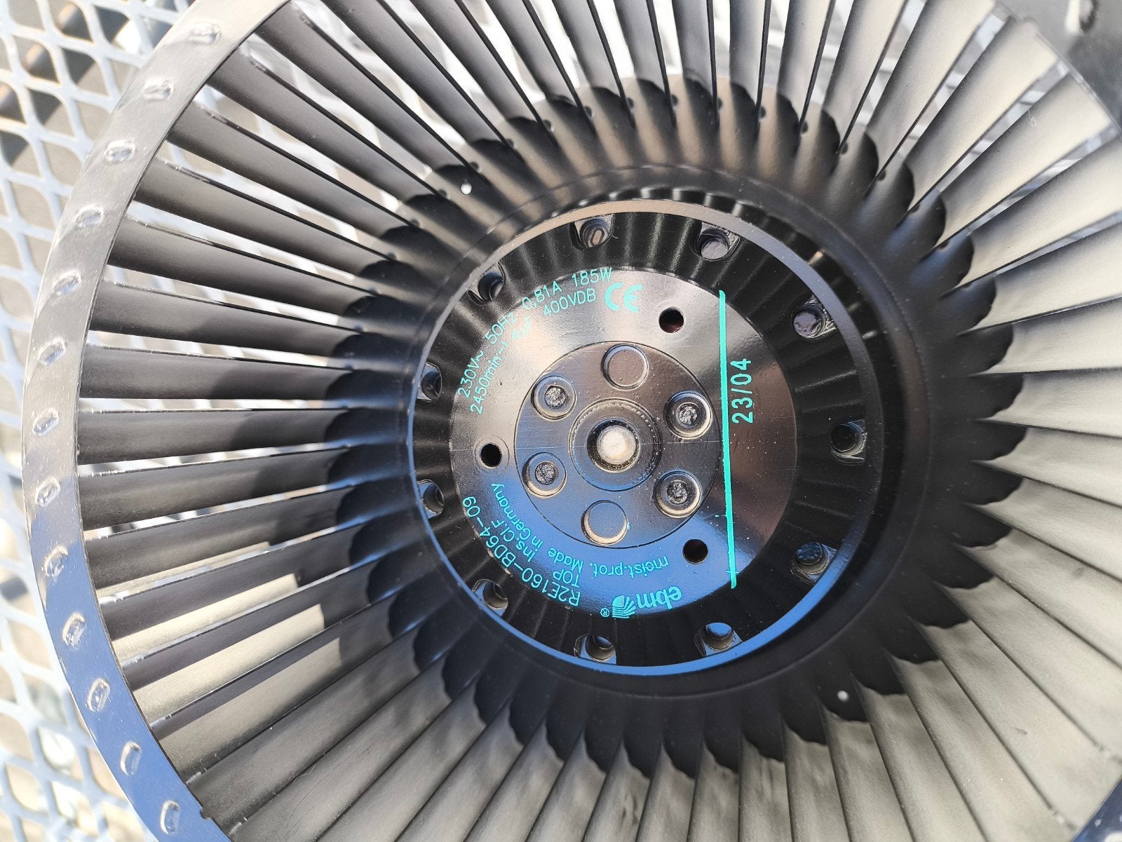 Ventilator EBM-Papst type R2E160-BD04-09, Ophalen of Verzenden, Zo goed als nieuw
