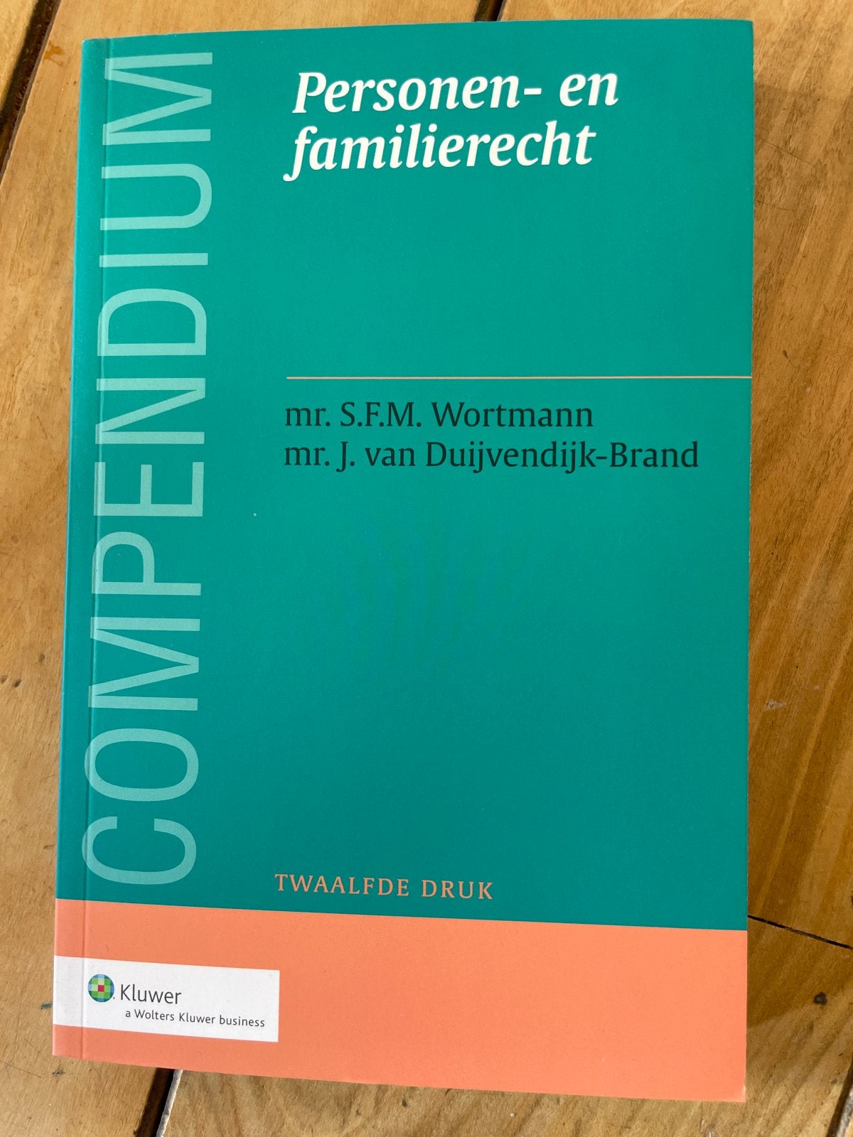 Compendium Personen- en familierecht - Twaalfde Druk, Boeken, Ophalen of Verzenden, Gamma, Gelezen, WO