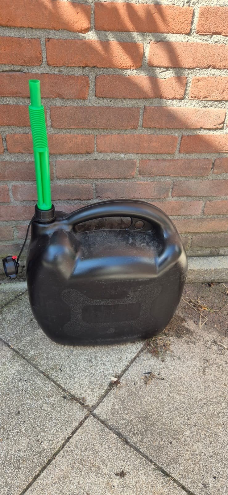 Benzinetank jerrycan 20 liter, Motoren, Ophalen, Gebruikt