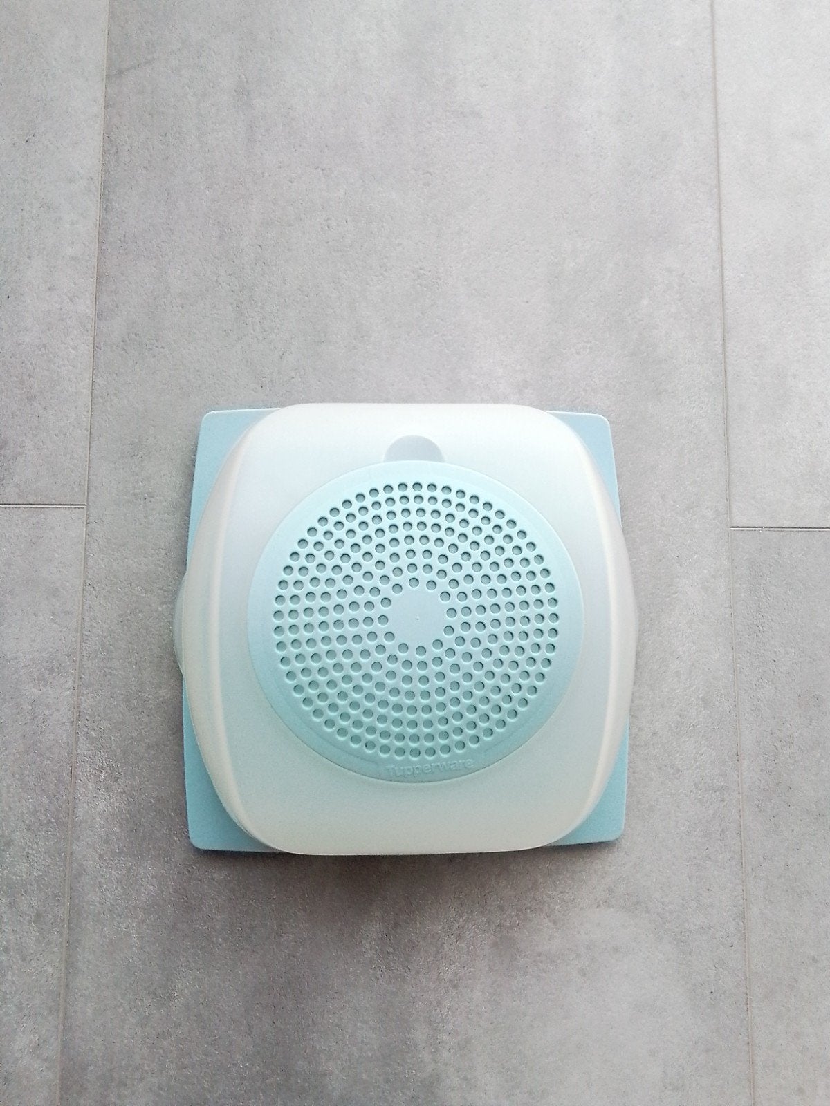 Grote blauwe Tupperware kaasdoos., Ophalen of Verzenden, Gebruikt, Blauw, Overige typen