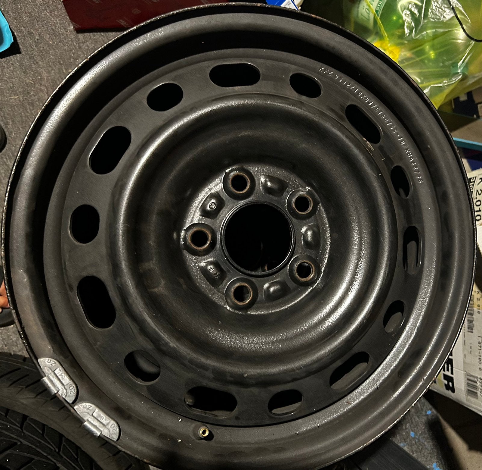 Originele Mazda 6 stalen velgen 16 inch, Ophalen