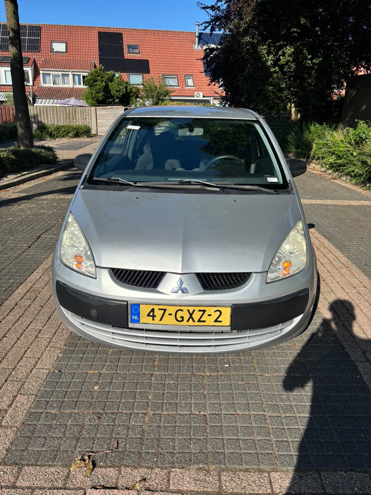 Mitsubishi Colt 1.1 Silverline 2008, Auto's, Mitsubishi, 74 pk, Origineel Nederlands, Handgeschakeld, Grijs