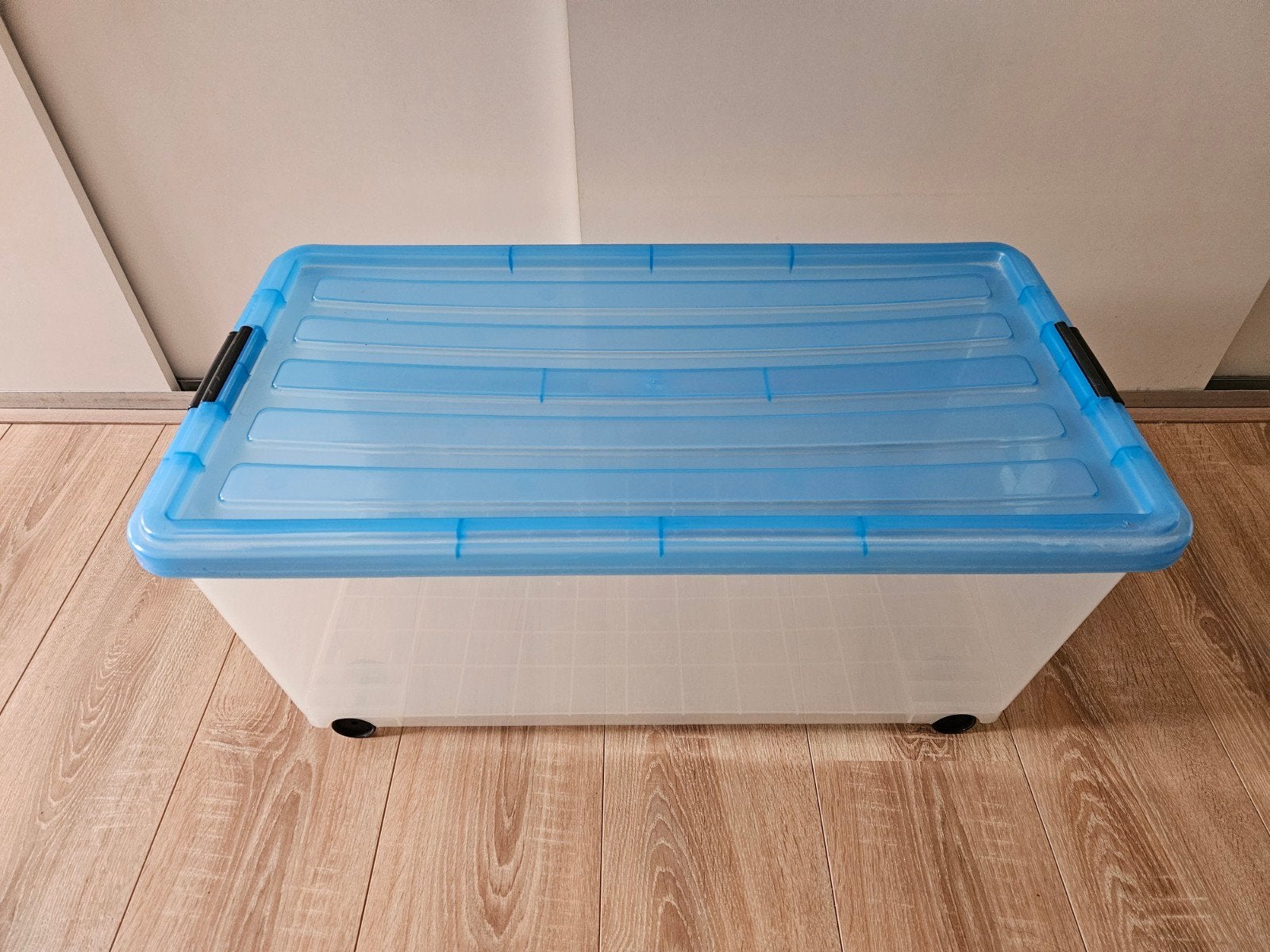Opbergbox op wielen - Iris, Ophalen, Gebruikt, Kunststof