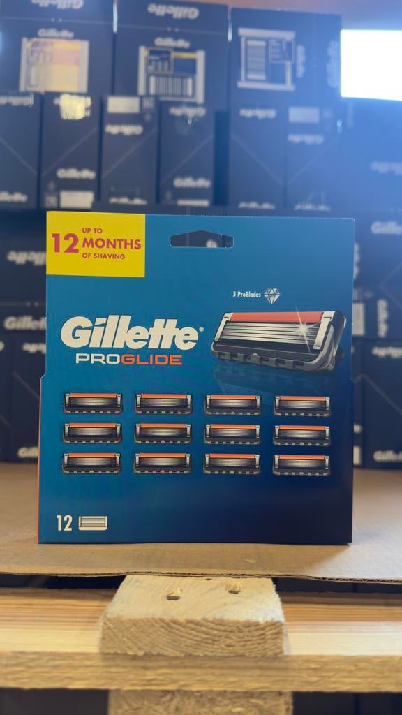 Gillette Fusion Proglide Scheermesjes 12-pack - PARTIJ, Ophalen of Verzenden, Nieuw, Overige typen