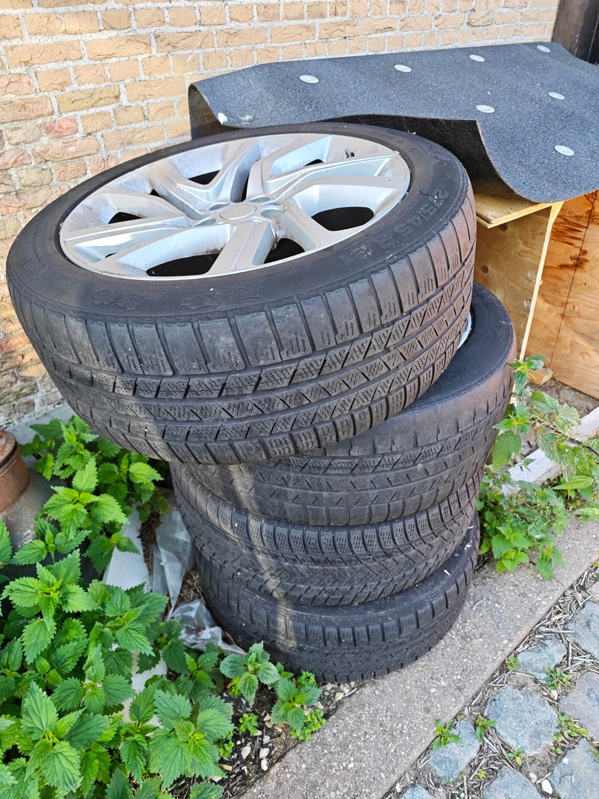 Set RANGE ROVER SPORT winterbanden met velgen, 275/45R21, Auto-onderdelen, Banden en Velgen, Ophalen, 18 inch, Gebruikt, Banden en Velgen