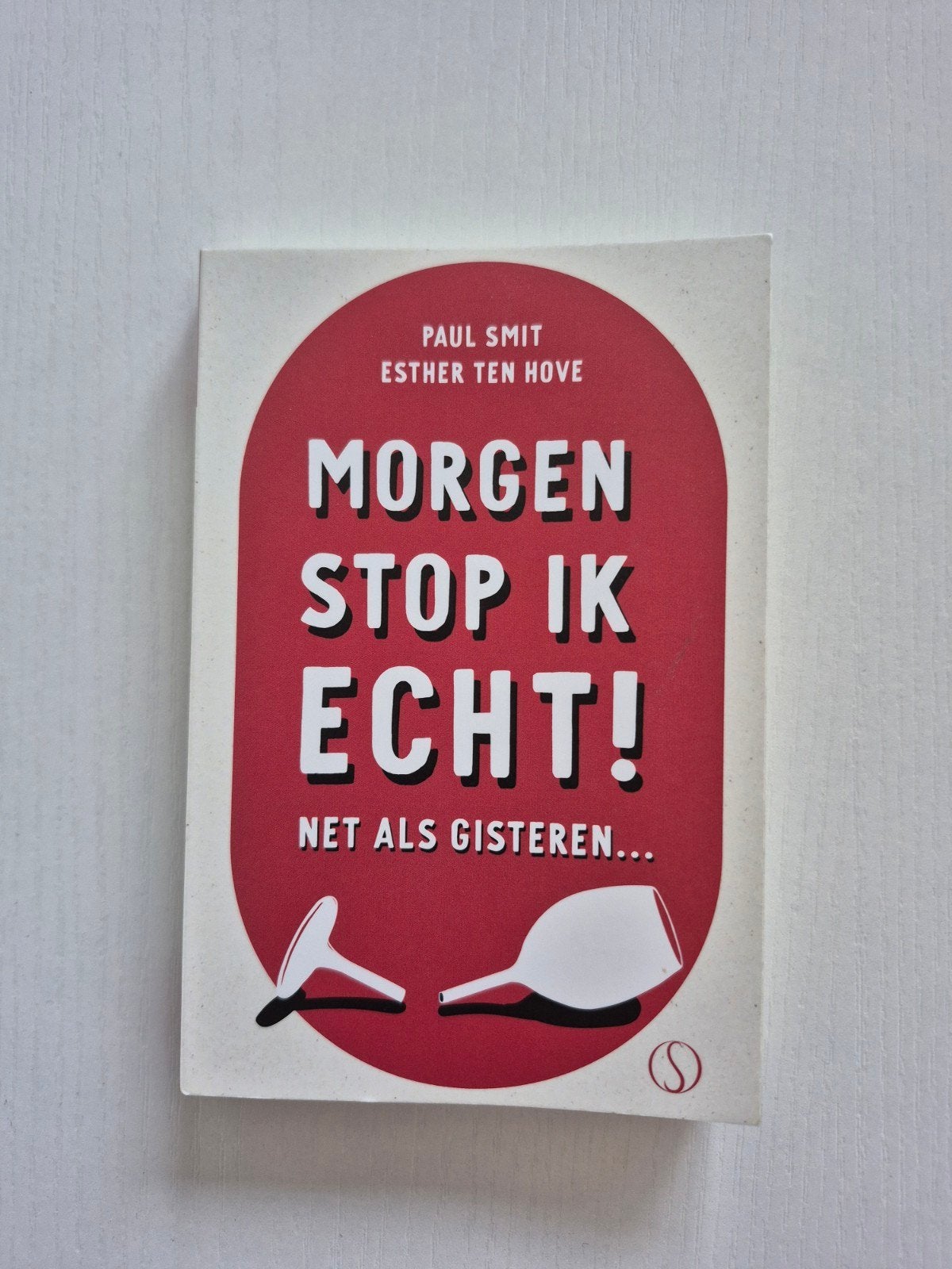 Morgen stop ik echt! - Paul Smit & Esther ten Hove, Ophalen of Verzenden, Gelezen, Paul Smit, Esther ten Hove