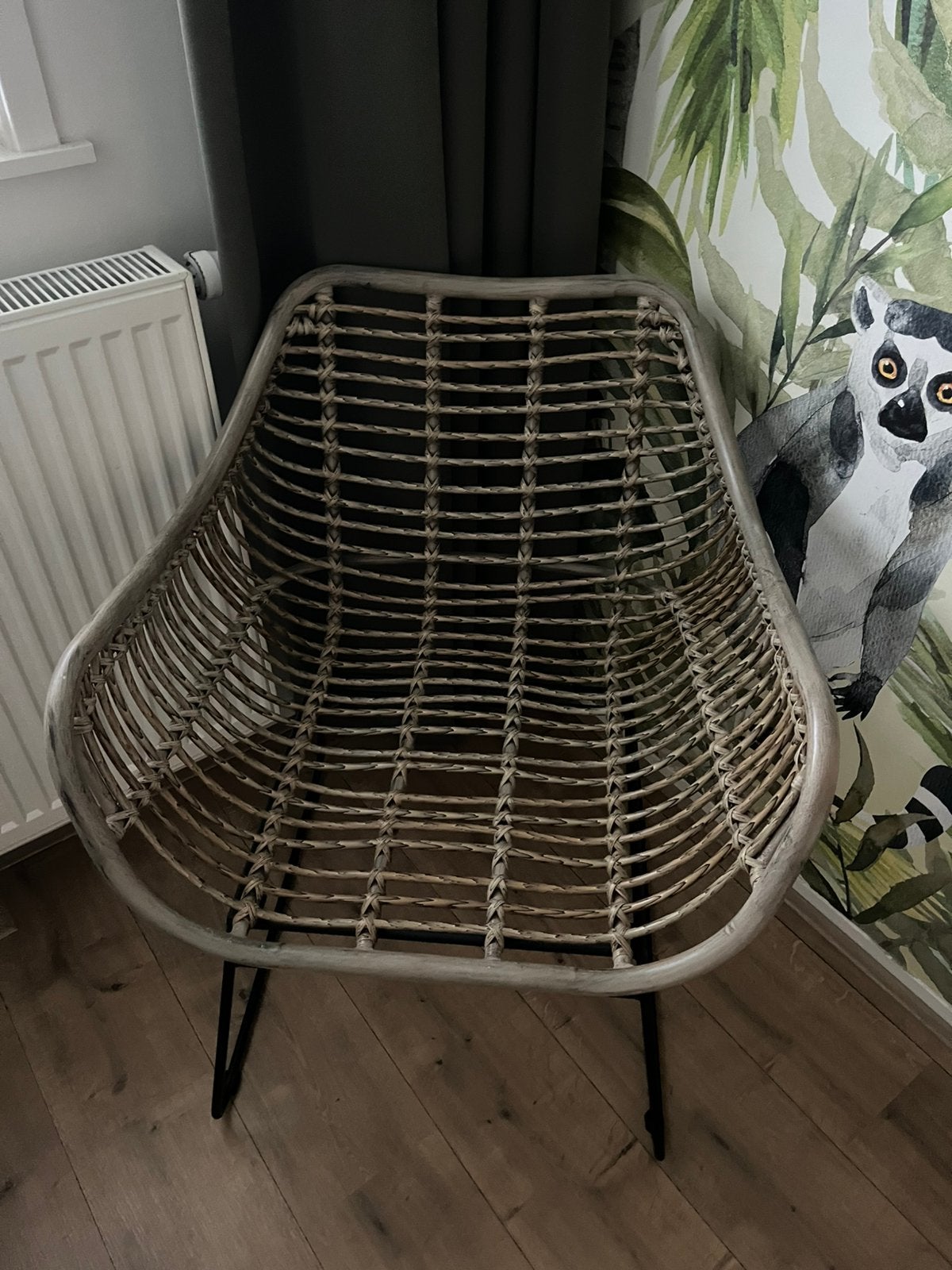 Rotan stoel, Ophalen, Bruin, Riet of Rotan, Zo goed als nieuw