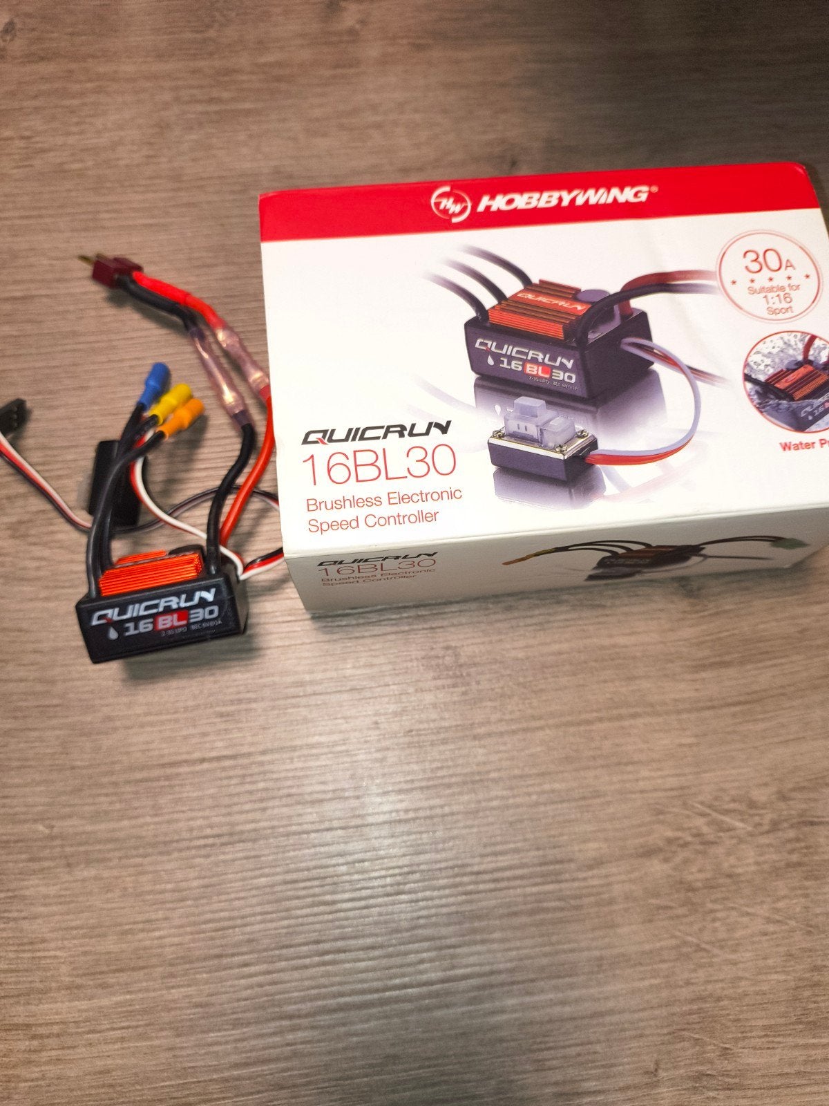 Hobbywing QuicRun 16BL30 Brushless ESC, Overige merken, 1:50 of kleiner, Overige typen, Ophalen of Verzenden
