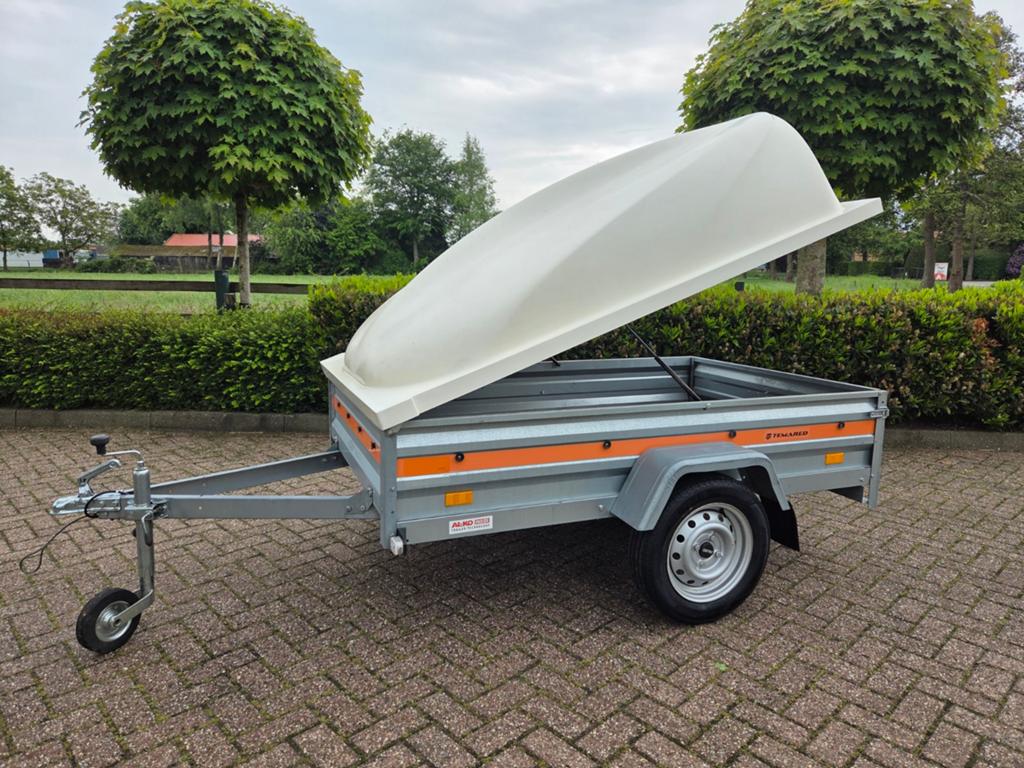 Bagagewagen TE HUUR aanhanger vakantie bagage €90,- week, Auto diversen, Aanhangers en Bagagewagens, Ophalen