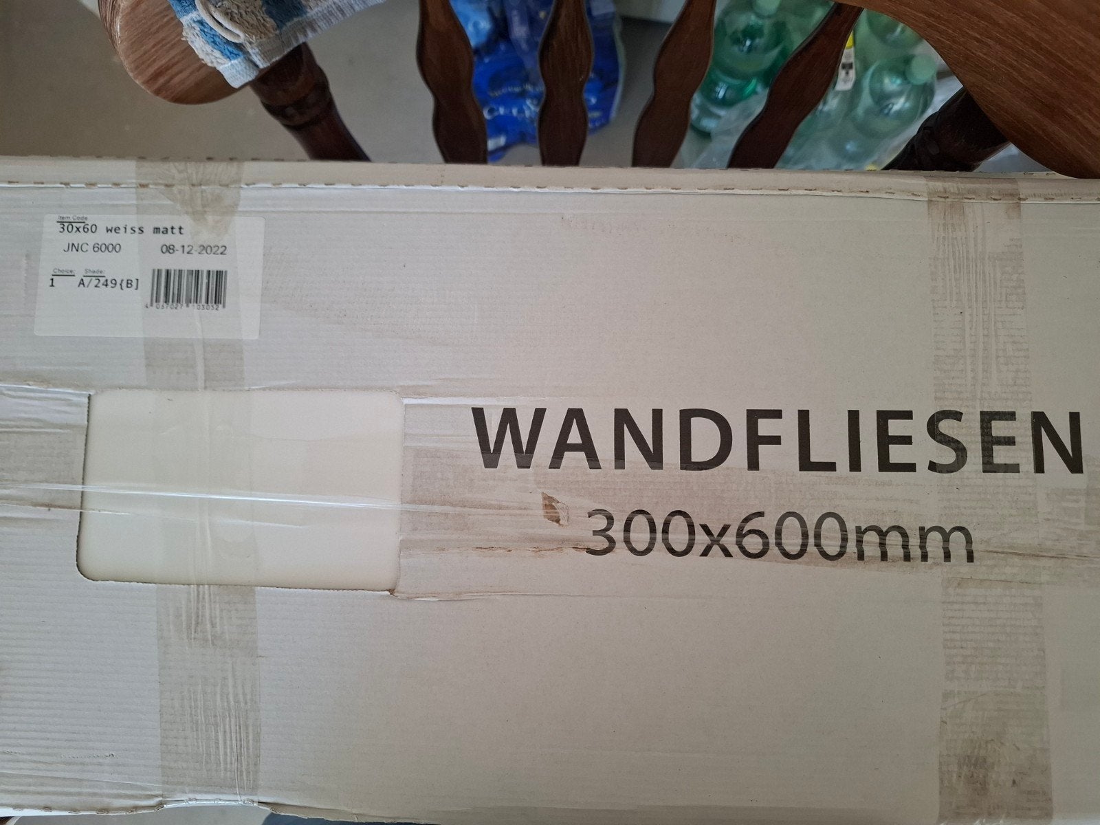 Te koop tegels wit mat, 60 cm of meer, Nieuw, Wandtegels, Keramiek