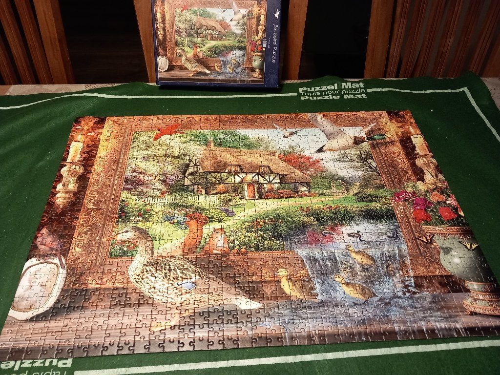 Tk legpuzzel  1000 stukjes, Ophalen, 500 t/m 1500 stukjes, Zo goed als nieuw, Legpuzzel
