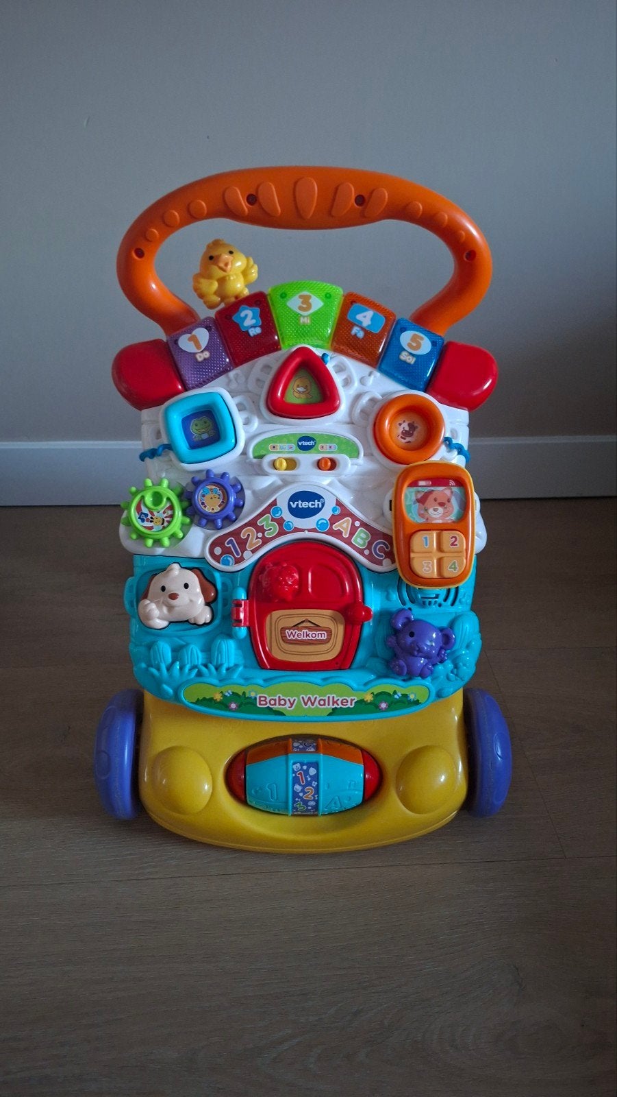VTech Loopwagen / Activiteitenpaneel., Ophalen, Zo goed als nieuw, Overige typen, Met licht