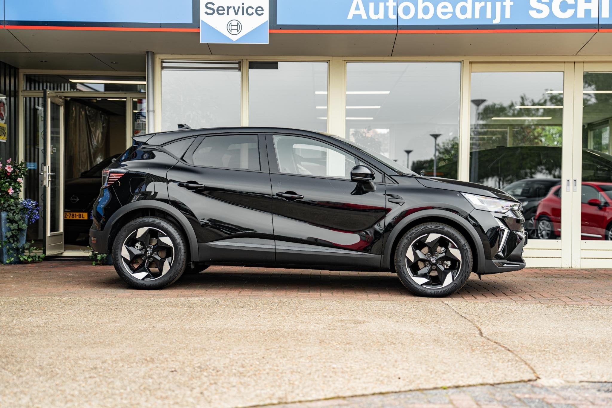 Renault Captur 1.3 mild hybrid 160 techno, Auto's, Gebruikt, Euro 6, 4 cilinders, Leder en Stof
