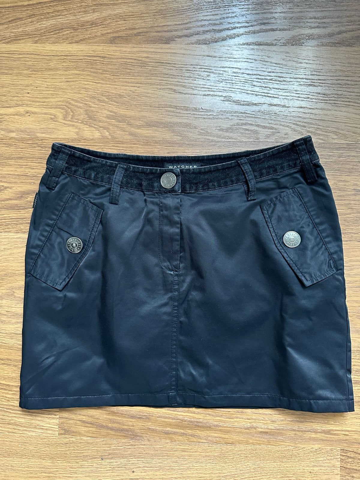 Watcher mini rok - Maat M, Maat 38/40 (M), Zwart, Ophalen of Verzenden, Gedragen