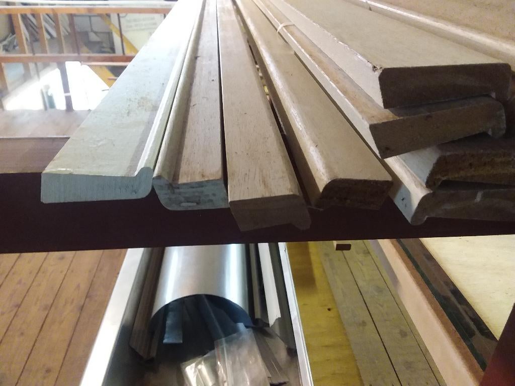 Diverse glaslatten, neuslatten en vlakke glaslatten., Ophalen, Gevelraam of Ruit, Minder dan 80 cm, Nieuw