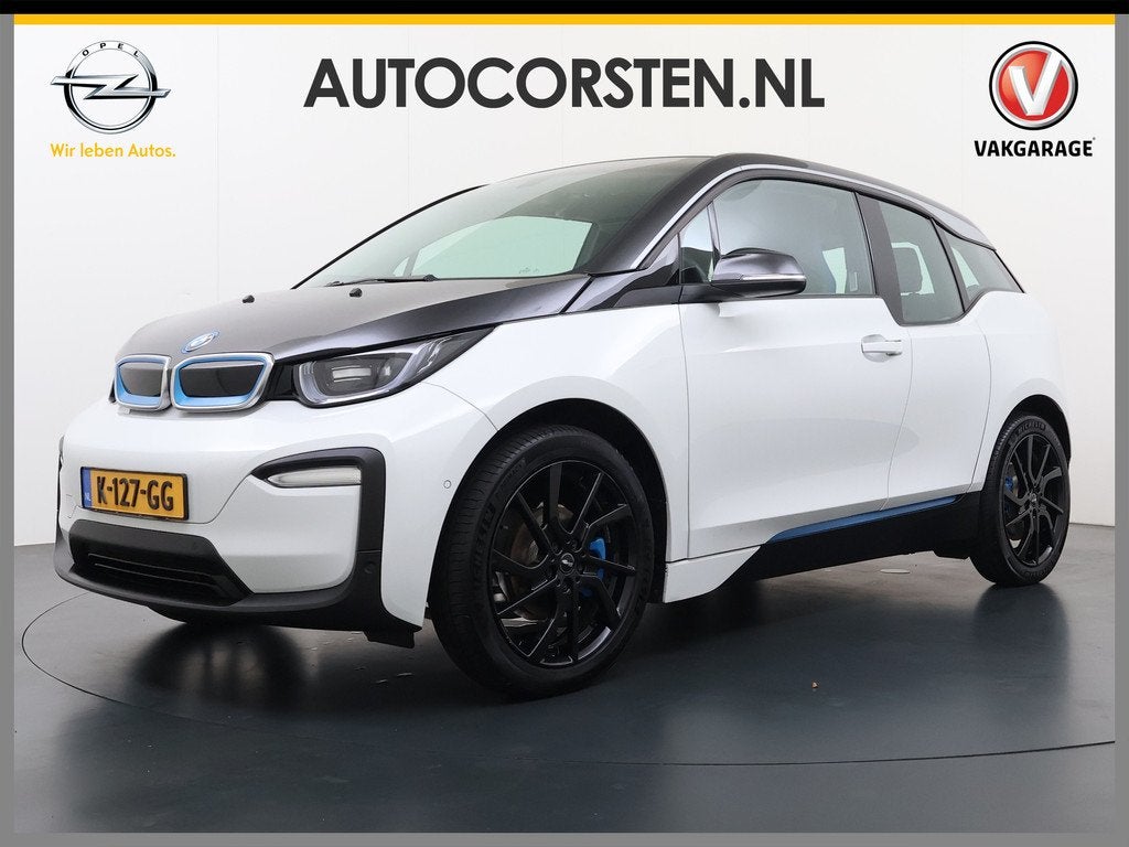 BMW i3 Executive Edition 120Ah 42kWh SOH 94% Warmtepomp Two-, Auto's, BMW, Bedrijf, Te koop, i3, ABS, Achteruitrijcamera, Airbags