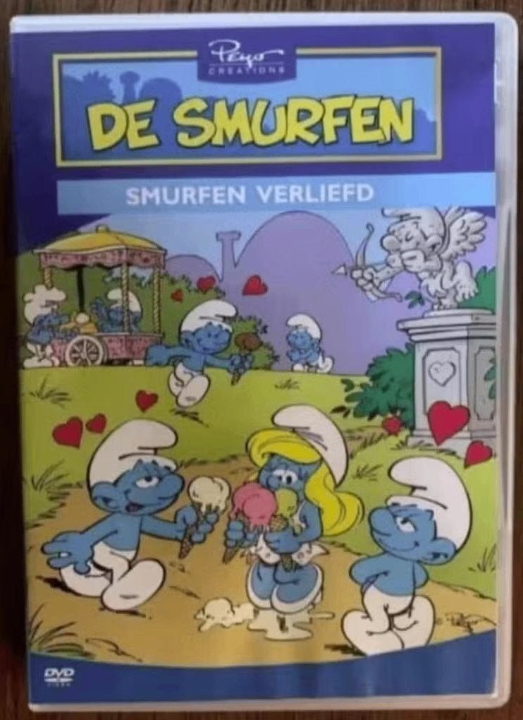 DVD De Smurfen, Smurfen verliefd; Valentijnsdag, Knutsel, Alle leeftijden, Ophalen of Verzenden, Zo goed als nieuw