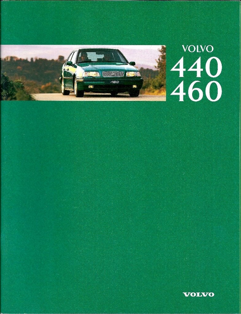 Brochure Volvo 440 en 460 1996, Ophalen of Verzenden, Gelezen, Volvo