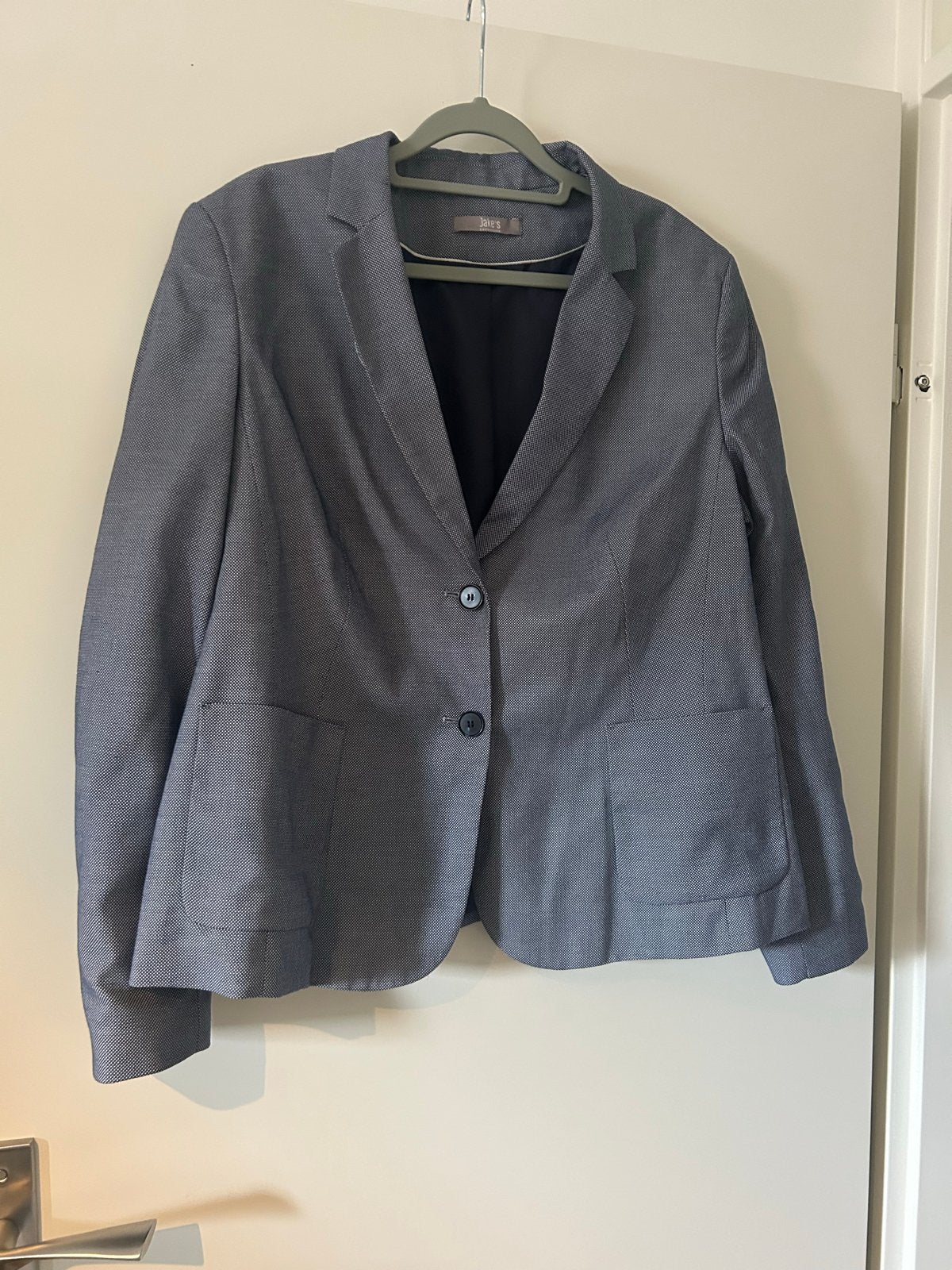 Dames blazer Jake's Collection - Maat 46, Blauw, Maat 46/48 (XL) of groter, Ophalen of Verzenden, Jasje