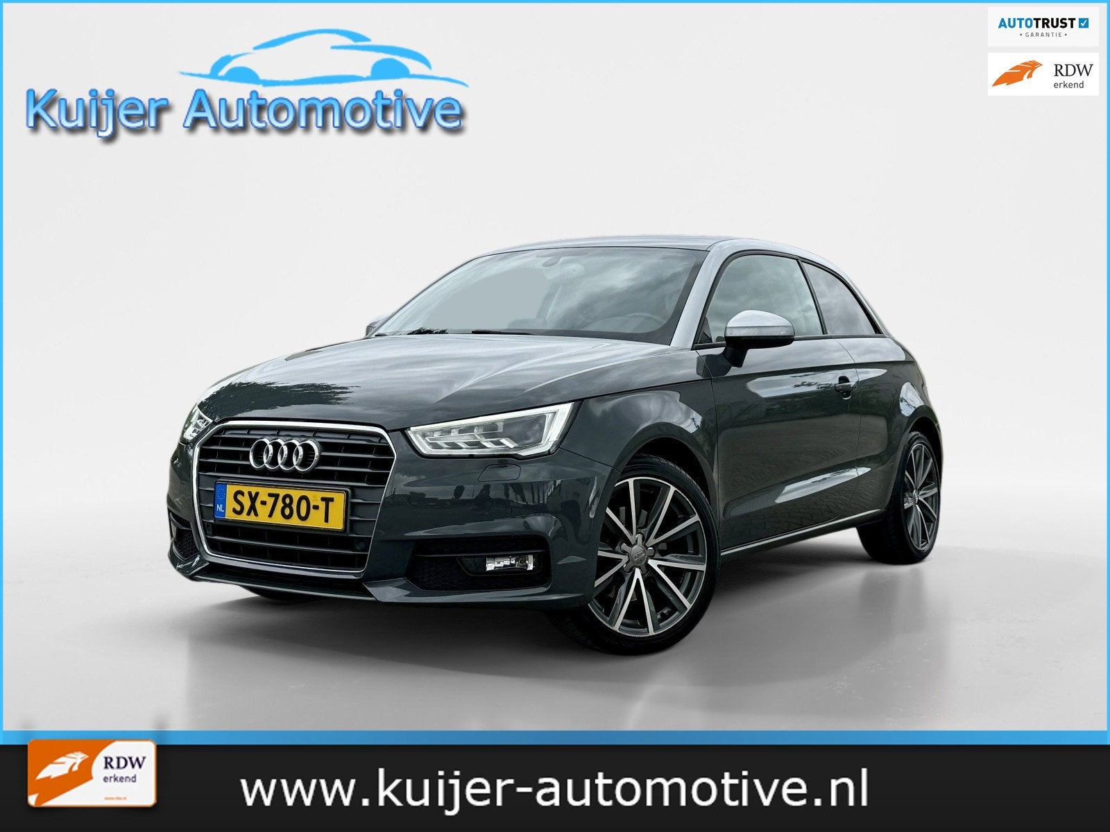 Audi A1 1.4 TFSI Sport Pro Line S Automaat, Auto's, 125 pk, 4 cilinders, 4 stoelen, Leder en Stof