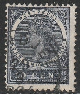 Ned.Indië 1903 48 Wilhelmina 10c, Gest, Ophalen of Verzenden, Gestempeld, Nederlands-Indië