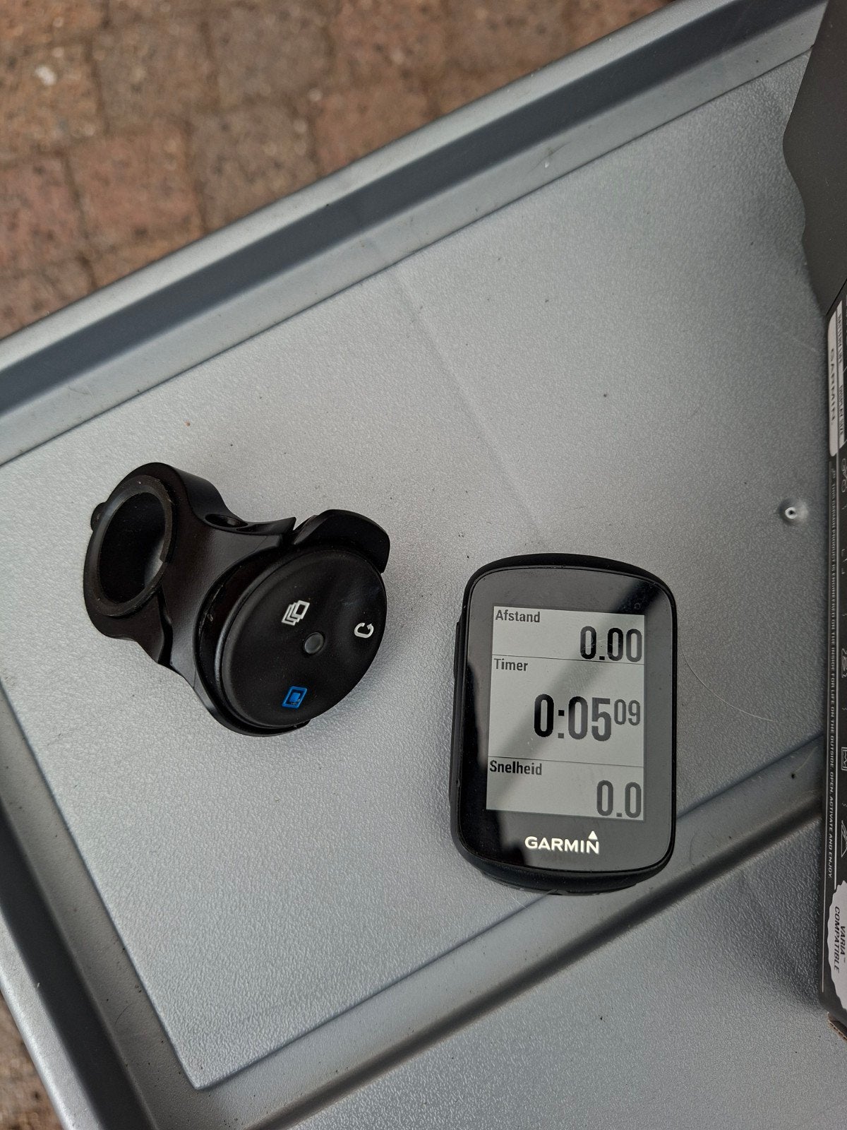 Garmin Edge 130 Plus met remote (zonder €65)  GPS Fietscompu, Ophalen of Verzenden, Draadloos, Zo goed als nieuw