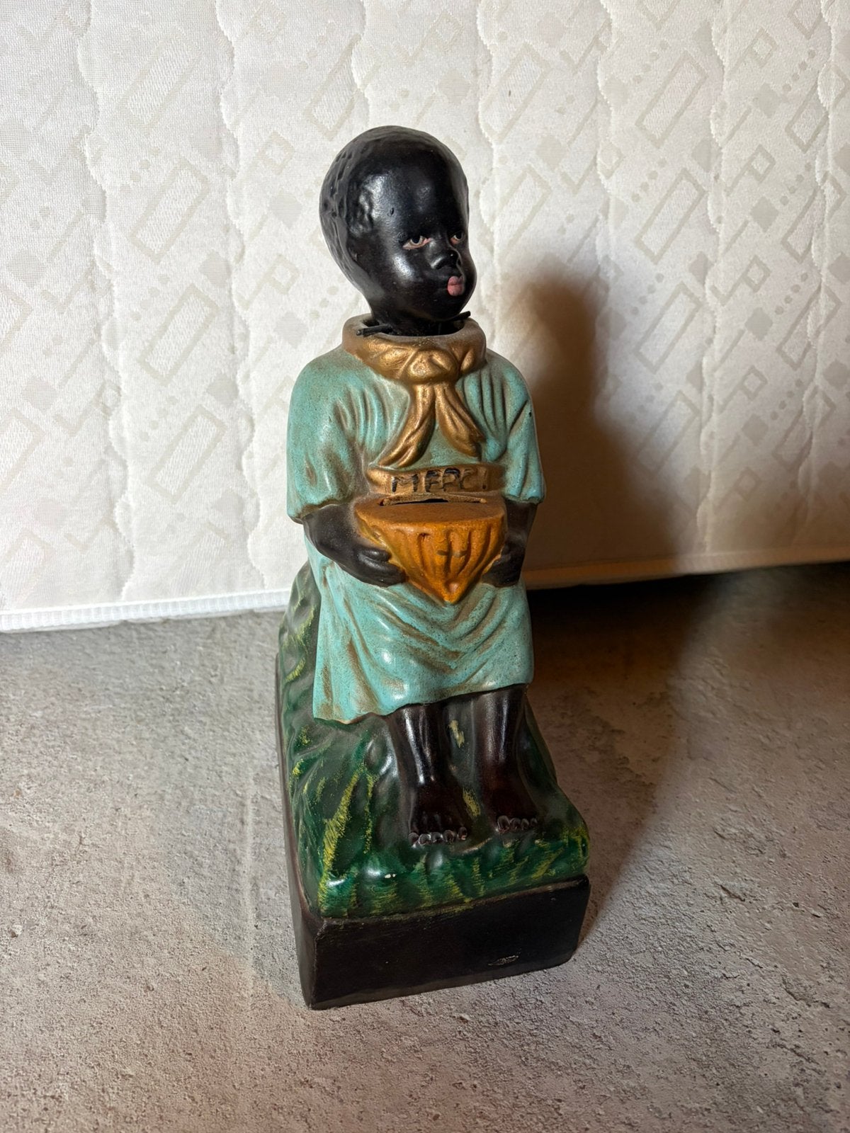 Oude missie-engel. “Knikengel”., Ophalen of Verzenden