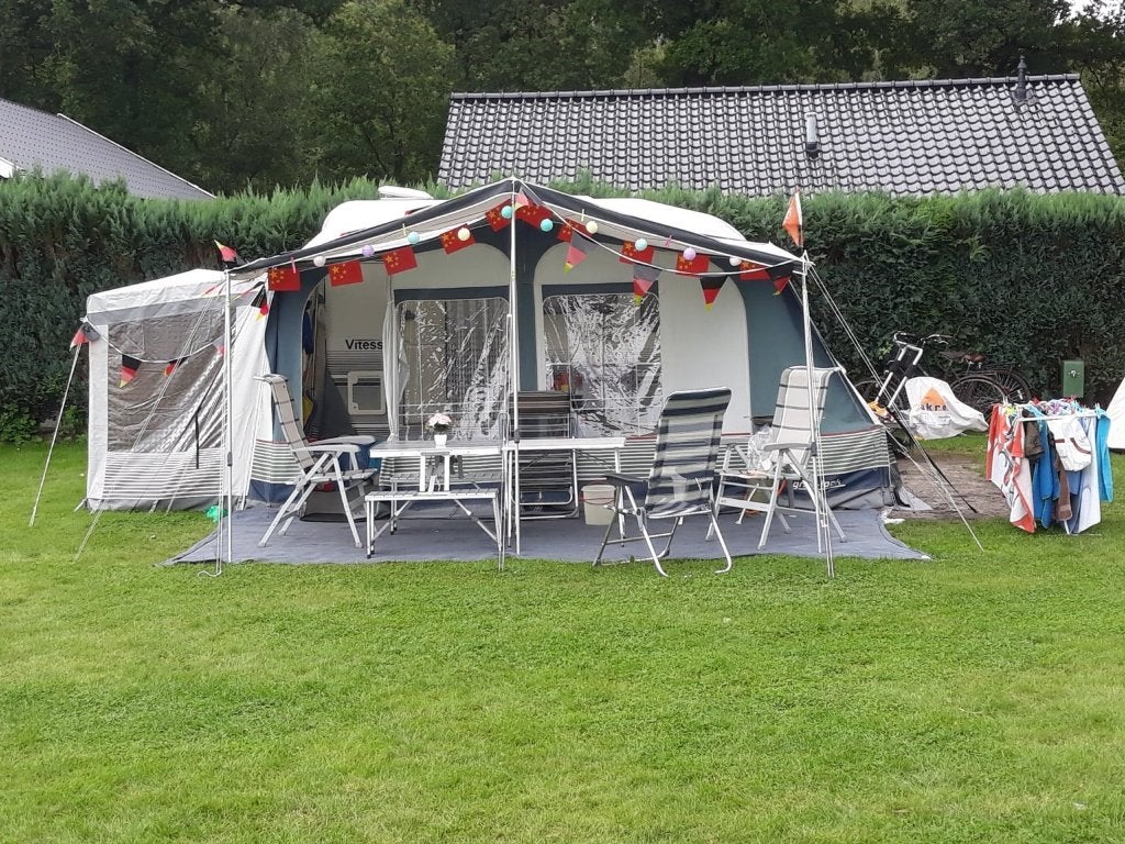 Erker Dorema  (Uitbouw voortent), Caravans en Kamperen, Caravan accessoires, Gebruikt, Ophalen