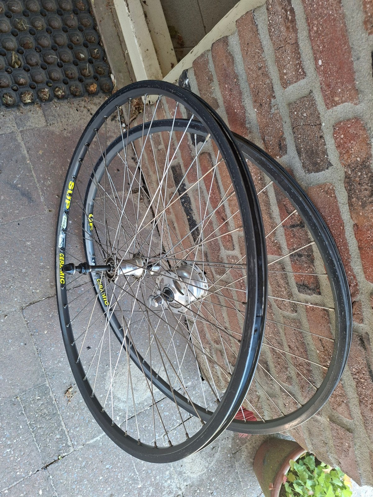 Mavic SUP Ceramic wielen met Shimano Nexus Inter-L naaf, Wiel, Gebruikt, Toerfiets, Aluminium