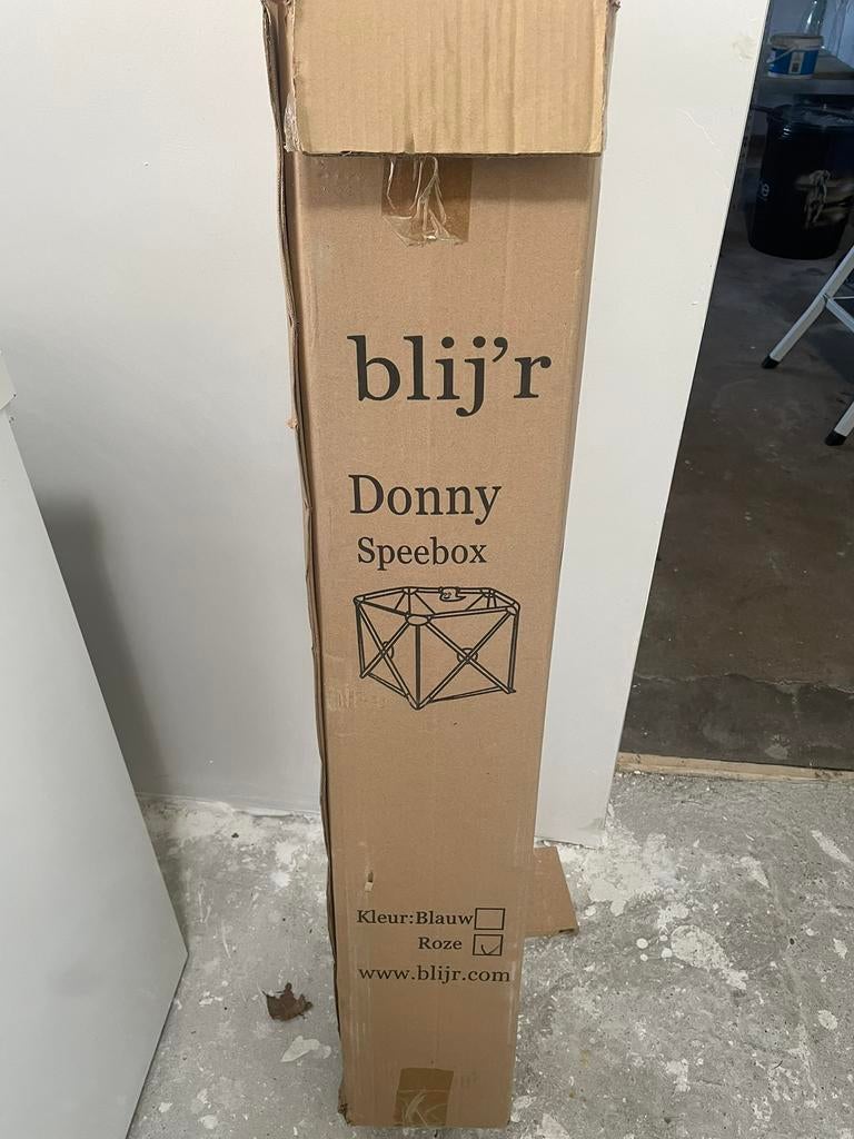 Grondbox van Blij’r roze 6 kantig, Kinderen en Baby's, Ophalen, Zo goed als nieuw