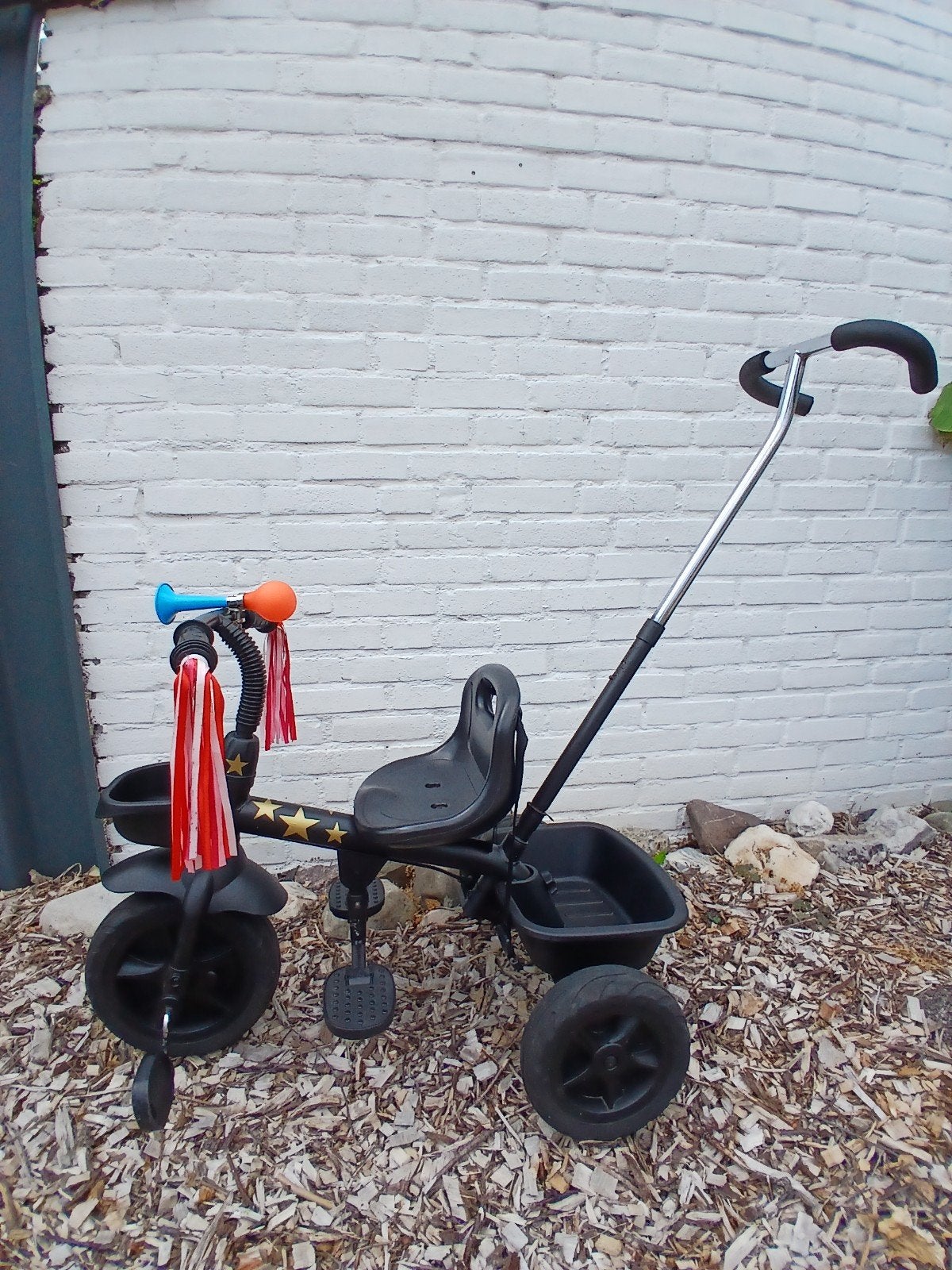 Duwfiets kinder fiets peuter driewieler, Ophalen, Gebruikt, Duwstang