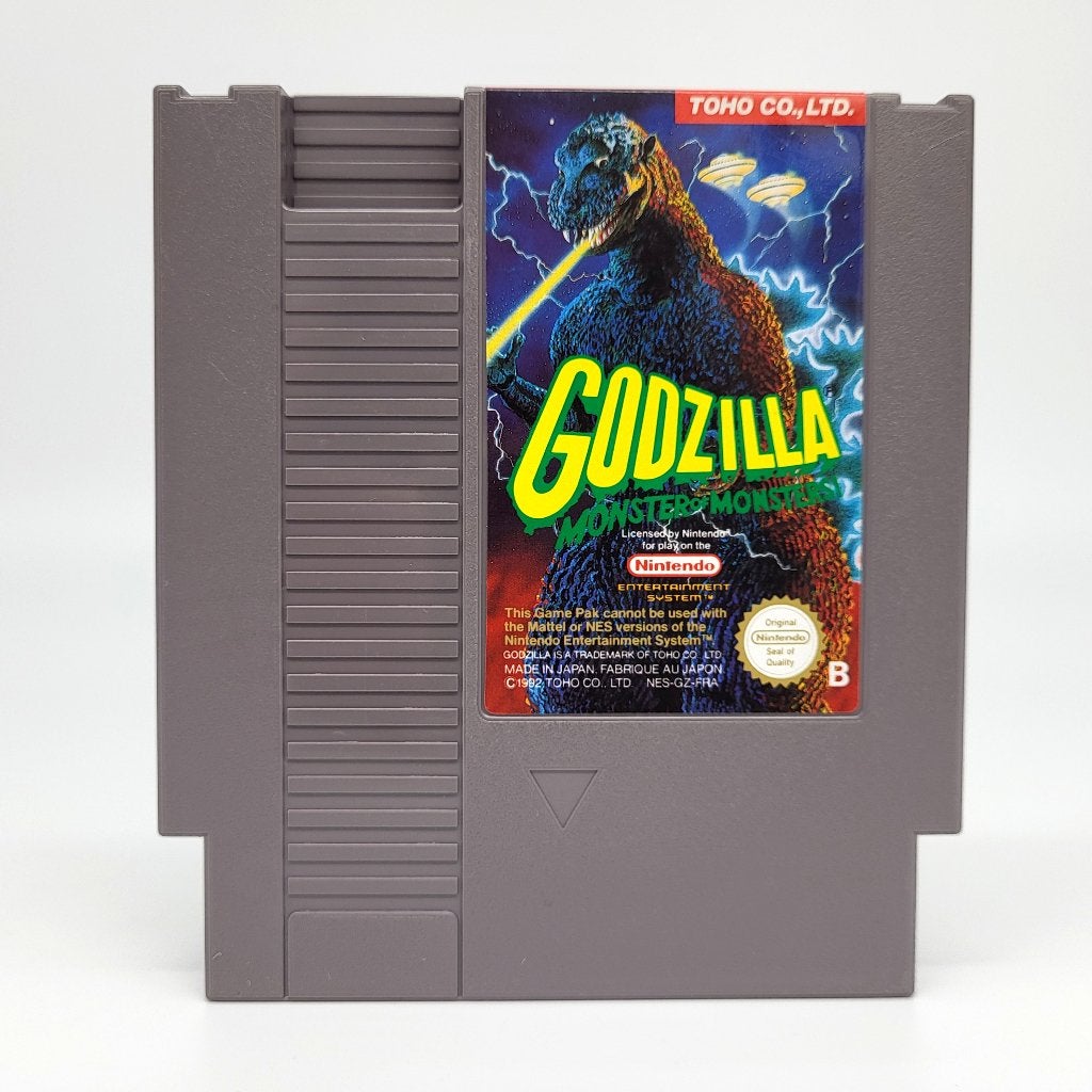 Godzilla - Nintendo NES Cartridge - PAL B - FAH-1, Spelcomputers en Games, Avontuur en Actie, Gebruikt, Verzenden, 1 speler